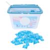LIZEALUCKY 60PCS 8g Laundry Bead, Washer Scent Booster Beads for Clothes, Laundry Dissolve Cleaner for Cotton Linen Blended Synthetic Fiber(Blue) view 1