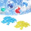 LIZEALUCKY 60PCS 8g Laundry Bead, Washer Scent Booster Beads for Clothes, Laundry Dissolve Cleaner for Cotton Linen Blended Synthetic Fiber(Blue) view 3