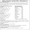 Whey Protein Isolate 90% - All Flavours (Strawberry, 500g) view 2