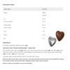 Silver Foiled Solid Milk Chocolate Love Hearts - Pack Of 30 - Perfect For Valentine's Day & Mother's Day view 2