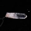 ZEDARO Natural Crystal Clear Quartz Pendant Crystal Single Crystal White Quartz Crystal Raw Stone Necklace view 3