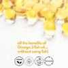 Nutripact Vegan Omega 3 Softgels from Sustainable Algae Oil with Vitamin E - 1000mg Algae per Serving - High Strength 400mg DHA Supplement  60 Capsules - Alternative to Fish Oil view 2