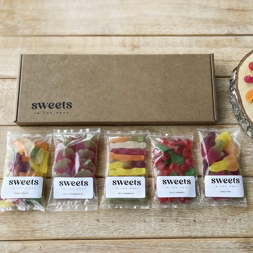 Vegan Gummy Jelly Pick and Mix Vegan Aproved Letterbox Sweets Gift