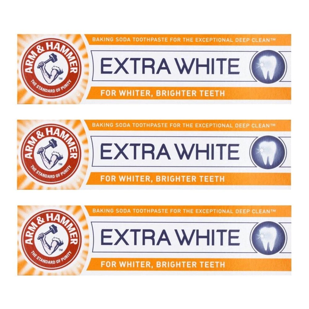 Arm & Hammer Extra White Toothpaste - Pack of 3