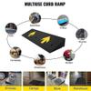 KADEUX 5 Inch Rise Curb Ramp, Threshold Ramp For Wheelchair, Rubber Car Slope Ramp, Anti-Slip Driveway Curb Ramps, Doorways/Sidewalk/Bike/Scooter/Vehicles Ramps (Size : 100x30x11cm) view 4