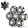 7 Blade Floating Replacement Shaving Head, Washable Shaver Blade Heads for Rotary Shavers, Wet & Dry Compatible view 1