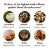 Mushroom Complex 6-in-1 Capsules  1800mg per Serving - Lions Mane with Reishi, Chaga, Cordyceps, Shiitake & Maitake  High Strength Vegan Supplement  60 Capsules  Nutripact Shroompact view 2