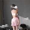 SINROYEE Ladies Sexy Cosplay Lingerie Japanese Anime Maid Outfit Halloween Lace Babydoll Lingerie Set Sexy French Maid (Pink+White) view 4