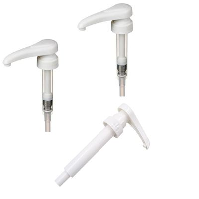 Adems Syrup Pumps for Sweetbird Syrup, Skinny Syrup, Jordans, Simply Syrup, Torrani, Starbucks, Routin Pack Contains White Pumps - Bottle Neck Size 28-410 (1)