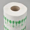 FAMILJ Kitchen roll, Patterned Bright Green/White view 3