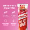 HIGH5 Energy Bars - High Carb Energy Bars for Running, Cycling & Hiking - Real Fruit Oat Bars - Healthy Snacks for Adults - Snack Bars Multipack for Training & Racing (12x55g, Raspberry & White Choc) view 4