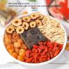 180g Dark Brown Sugar Ginger Jujube Tea, with Black Sugar Cube, Red Dates, Shredded Ginger, Wolfberry, Longan, No Added, for Women, 10 Packs view 2