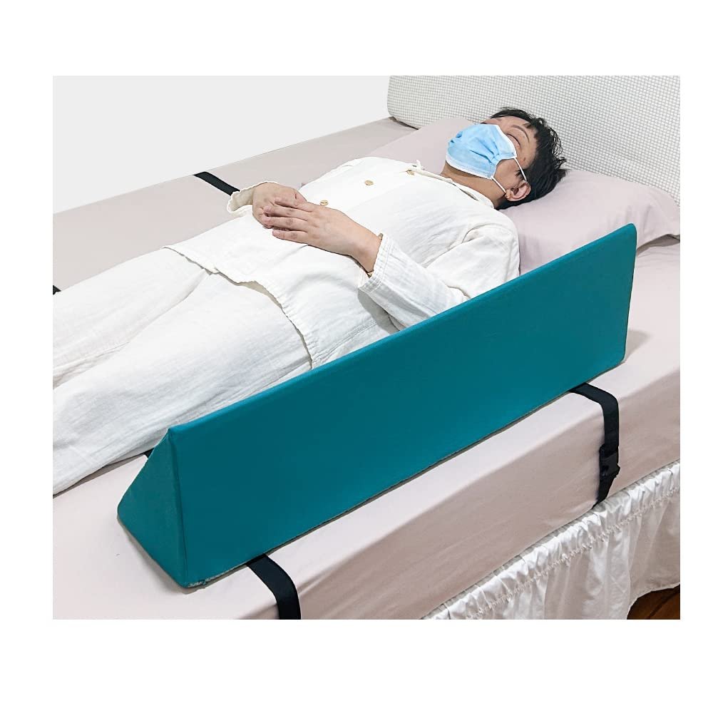 KAAMOS Bed Rails Foam Bolsters, Bed Guard Rail Pillow for Elderly Adults, Safety Bedside Rails Pads for Seniors, Hospital Bedrail Foam Roll Control Bolster, Medical Wedge Cushions Beds Bumper (1 Pcs)