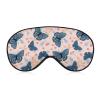 Blue Butterfly Sleep Mask Soft Blindfold Portable Eye Mask with Adjustable Strap for Men Women view 1
