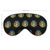 Lion Wild Animal Kingdom Sleep Mask Night Cover Eye for Women Men BlockLight for Airplane Travel Nap Adjustable Strap view 2