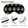 Lion Wild Animal Kingdom Sleep Mask Night Cover Eye for Women Men BlockLight for Airplane Travel Nap Adjustable Strap view 3