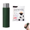 Dental Floss Dispenser Portable Dental Floss Dispenser with 100 Dental Floss Sticks Automatic Popup Dental Floss Dispenser Reusable Floss Dispenser Dental Floss Storage Box for Travel (Green) view 1