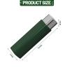 Dental Floss Dispenser Portable Dental Floss Dispenser with 100 Dental Floss Sticks Automatic Popup Dental Floss Dispenser Reusable Floss Dispenser Dental Floss Storage Box for Travel (Green) view 2