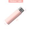 Portable Floss Dispenser, Lipstick Shape Dental Floss Stick Organizer Refillable Automatic Pop-Up Dental Floss Picks Organizer with 100Pcs Dental Floss for Dental Cleaning (Pink) view 2