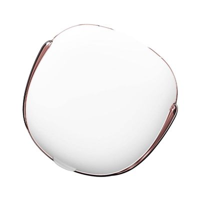 pistro Automatic Ultrasonic Contact Lens Cleaner Intelligent Cute Contact Lens Case Rechargeable Holder Fast Cleaning Various Lens Hard Lens RGP Lens Care - White