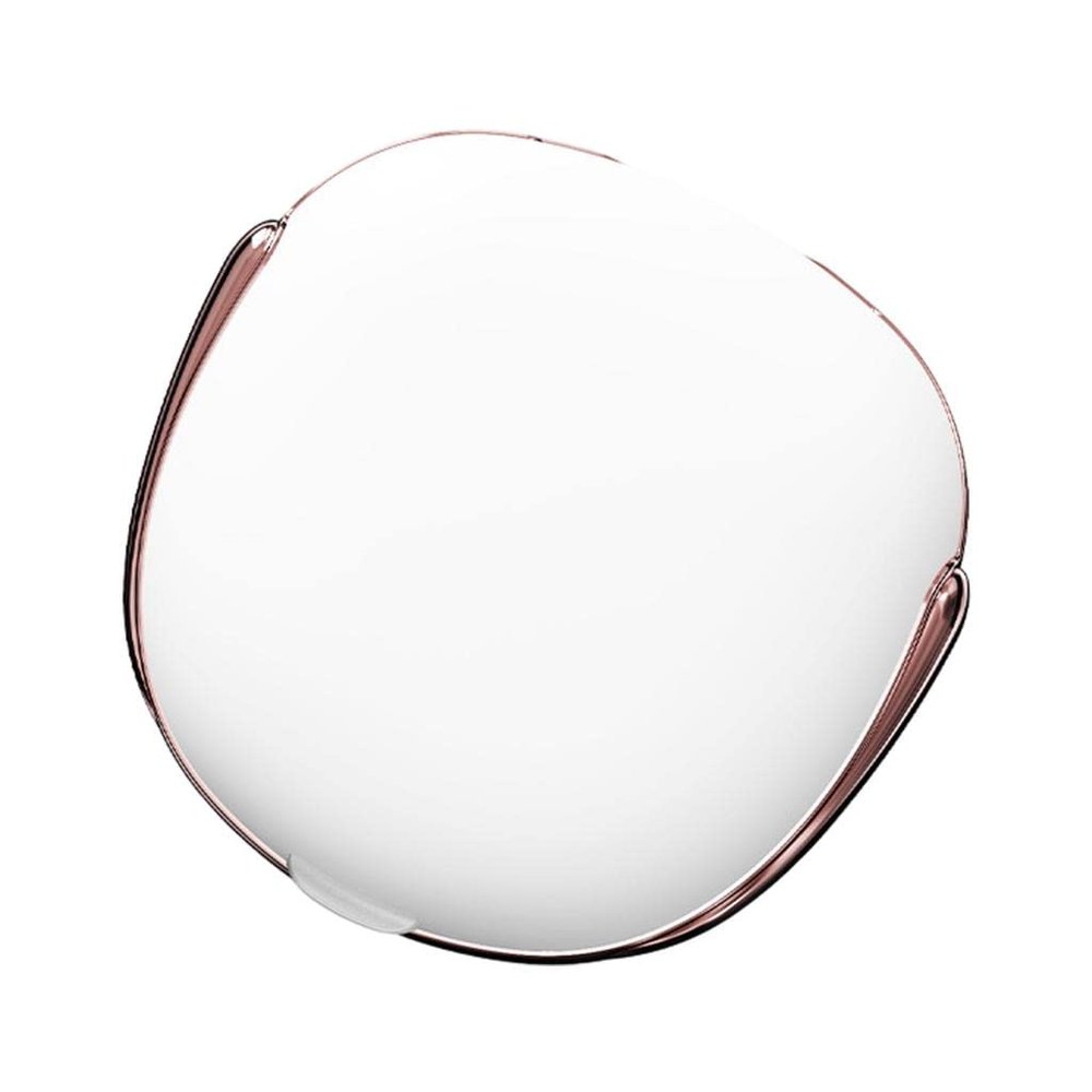 pistro Automatic Ultrasonic Contact Lens Cleaner Intelligent Cute Contact Lens Case Rechargeable Holder Fast Cleaning Various Lens Hard Lens RGP Lens Care - White