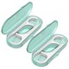 Sanfly Boxes Dental Floss Pick Flossing Travel Box Portable Flossers Storage Box Clear Oral Care Floss Picks Teeth Cleaning Tools view 1