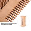 Wooden Beard Comb,Shaving Comb,Double end Beard Comb,Anti Static Wood Pocket Comb with Double end Fine and Coarse Teeth view 4