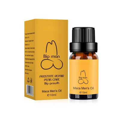 Men's Energy Essential Massage Oil for Strength and Intimacy - Couples Relationship Enhancement (1pcs)