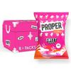 PROPER Popcorn, 90g Sharing Bag, Pack of 8, 94 kcal, Natural Flavourings, Vegan, Gluten-Free (Sweet Popcorn) view 1