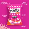 PROPER Popcorn, 90g Sharing Bag, Pack of 8, 94 kcal, Natural Flavourings, Vegan, Gluten-Free (Sweet Popcorn) view 2