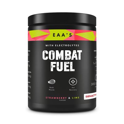 Combat Fuel EAAs with Electrolytes 525g - 30 Servings (Strawberry & Lime)