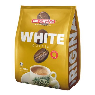 Aik Cheong 3 in 1 White Coffee (Kopi Putih Pracampur) Original (12 Sachets) 456g
