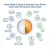 Jaggery, Goor (Cane Sugar) 1950g - Natural Sweetner, Sugar Alternative - Great Natural Replacement for White Sugar - Unrefiened view 2