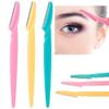 3 Pcs Eyebrow Razor Shaper Shavers Trimmers for Multipurpose Fine Hair Remover Precisely Eyebrow Trimmer Portable Facial Hair Sharp Removers view 2