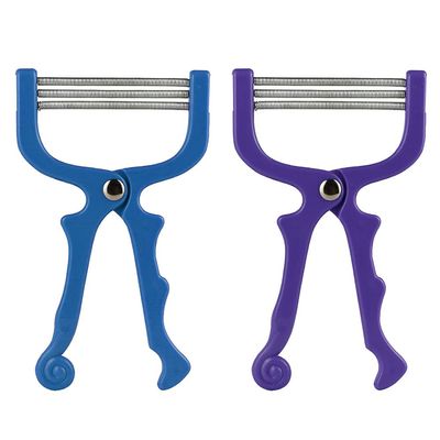 AHEOVSD 2 Pieces Handheld Facial Hair Removal Threading Beauty Epilator Tool Removal Threader Remover Spring Facial Hair Epilator Use for Women Face Hair Removing Beauty Tools Random Color