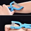 AHEOVSD 2 Pieces Handheld Facial Hair Removal Threading Beauty Epilator Tool Removal Threader Remover Spring Facial Hair Epilator Use for Women Face Hair Removing Beauty Tools Random Color view 4