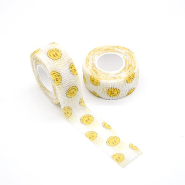4.5m Cute Self Adhesive Bandage Adherent Tape for Finger Wrap Stretch Stationery School Supplies-E
