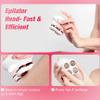 Electric Lady Shaver, Women Razor Painless Bikini Razor, Women Hair Remover Female Shaver, Rechargeable and Cordless Trimmer Hair Removal for Legs Face Body Lips view 2