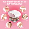 Electric Lady Shaver, Women Razor Painless Bikini Razor, Women Hair Remover Female Shaver, Rechargeable and Cordless Trimmer Hair Removal for Legs Face Body Lips view 3