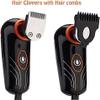 LIIAV Head Shavers for Bald Men,Electric Shavers for Men Cordless Rechargeable Wet Dry,5-in-1 Waterproof Electric Razor Rotary Shaver Grooming Kit with Hair Clippers Beard Trimmer Nose Hair Trimmer view 4