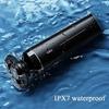 LIIAV Electric Razor for Men Electric Face Shavers Rechargeable Shaving Men's Cordless Razors IPX7 Waterproof Wet Dry 4 in 1 Rotary Shavers Beard Nose Mustache Trimmer USB Charging Black view 3