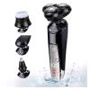 LIIAV Electric shavers for Men Wet and Dry Rechargeable Mens Razor Waterproof Electric Razor Intelligent Digital Display 4D Rotary Razors USB Charging view 1