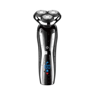 LIIAV Electric Shaver Rotary Razor for Men,Wet and Dry Waterproof Rechargeable, Portable Face Shaver Cordless Travel USB Rechargeable with Nose Hair Trimmer for Shaving Husband Dad