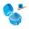 Mipcase 2pcs Convenient Retainer Case Portable Lightweight Storage Box for Dentures Daily Use Travel Modern Design Reusable view 2