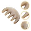 HOMSFOU Five-Tooth Massage Comb Scraping Scalp Comb Head Massage Brush detangler Brush Scraping Tool Scalp Care Stick Thicken Waste Horns view 3