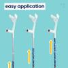 myCover - 1 Piece - Trendy Cover for Crutches and Canes, fits All Crutches and Walking Sticks, Elastic Fabric, Washable (Dots) view 4