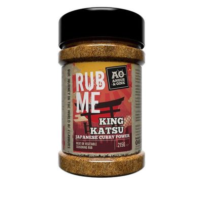 Angus & Oink | King Katsu Curry Seasoning | Japanese Katsu Godzilla-Sized Flavour for Crispy Chicken | Perfect for Dips & Chicken Burgers | 215g