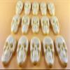 15 x Edible 3D Skulls, Skull icing toppers, cake cupcakes decorations T040 (Pearl Ivory) view 1