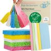 bioGo 10 Pack Compostable Pop-Up Sponges - Expanding, Non-Scratch, Plant-Based Dish Sponges - Washing Up Sponge - Cellulose Kitchen Sponge - Compostable Sponge view 1