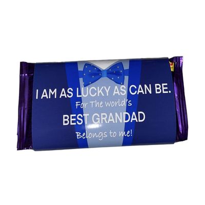 Father's day Chocolate Bar- Grandad